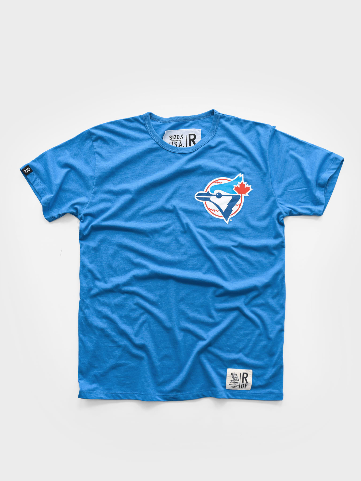 TOR Blue Jays '92 World Champs Blue Triblend Tee - Roots of Fight