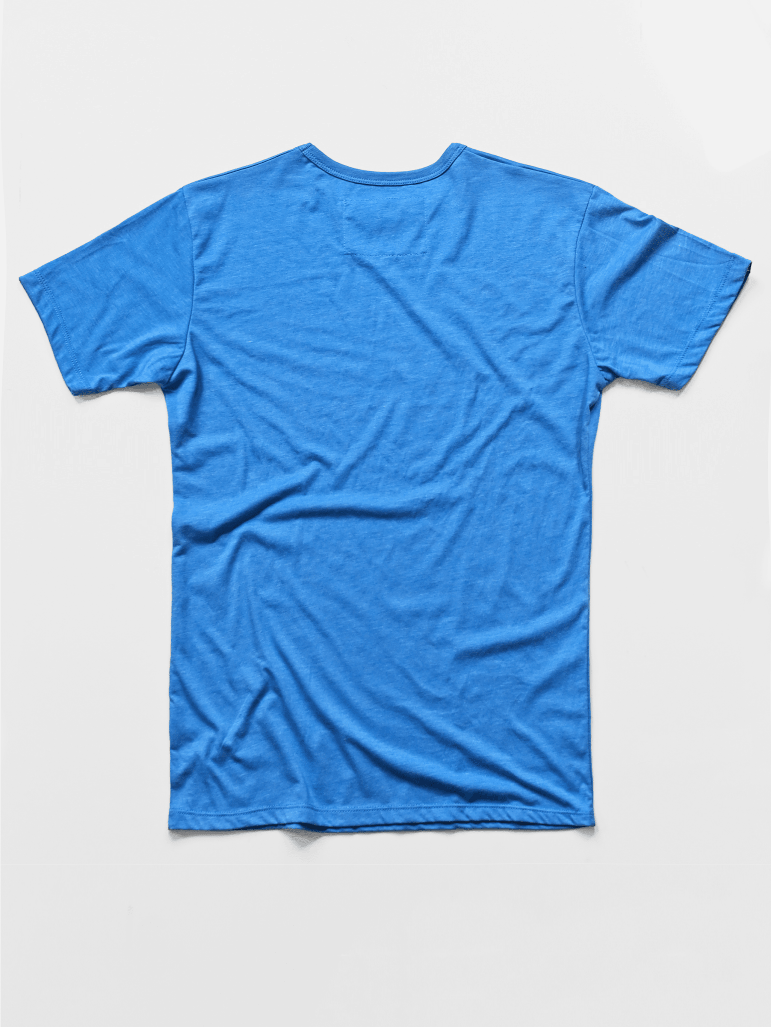 Triblend Blue Tee - Roots of Fight