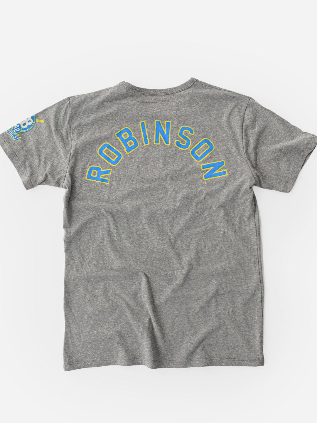 UCLA - Jackie Robinson Bruins Grey Triblend Tee - Roots of Fight