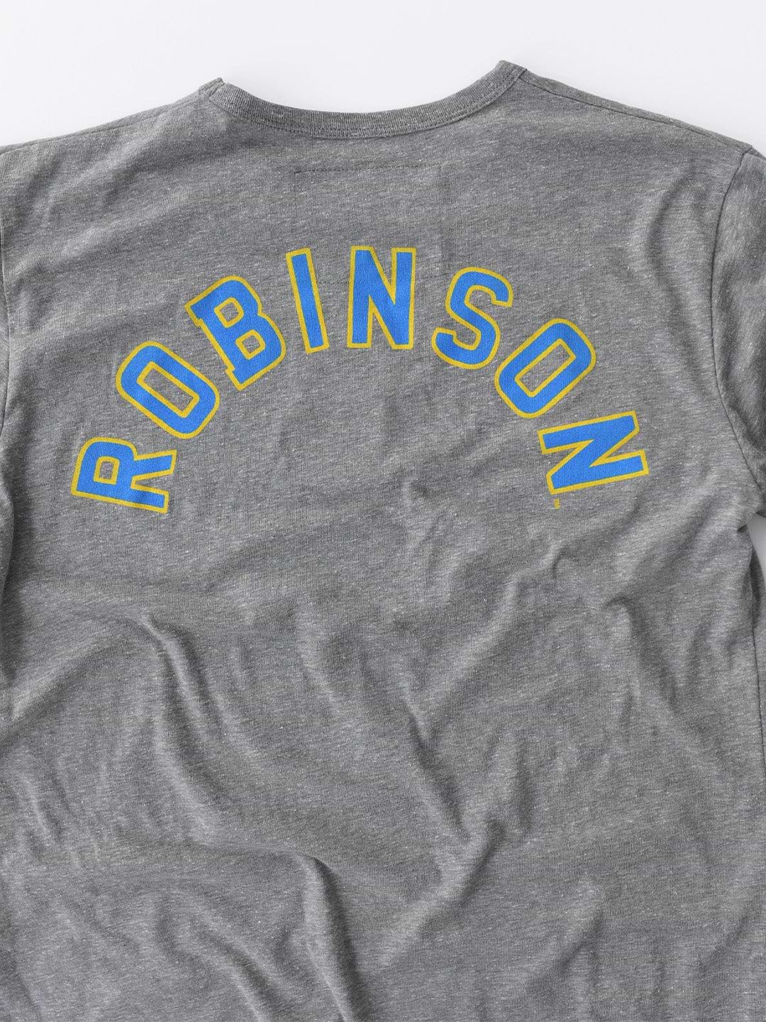 UCLA - Jackie Robinson Bruins Grey Triblend Tee - Roots of Fight