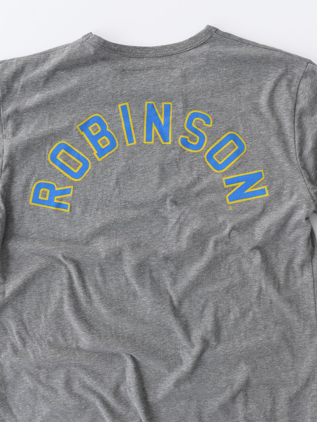 UCLA - Jackie Robinson Bruins Grey Triblend Tee - Roots of Fight