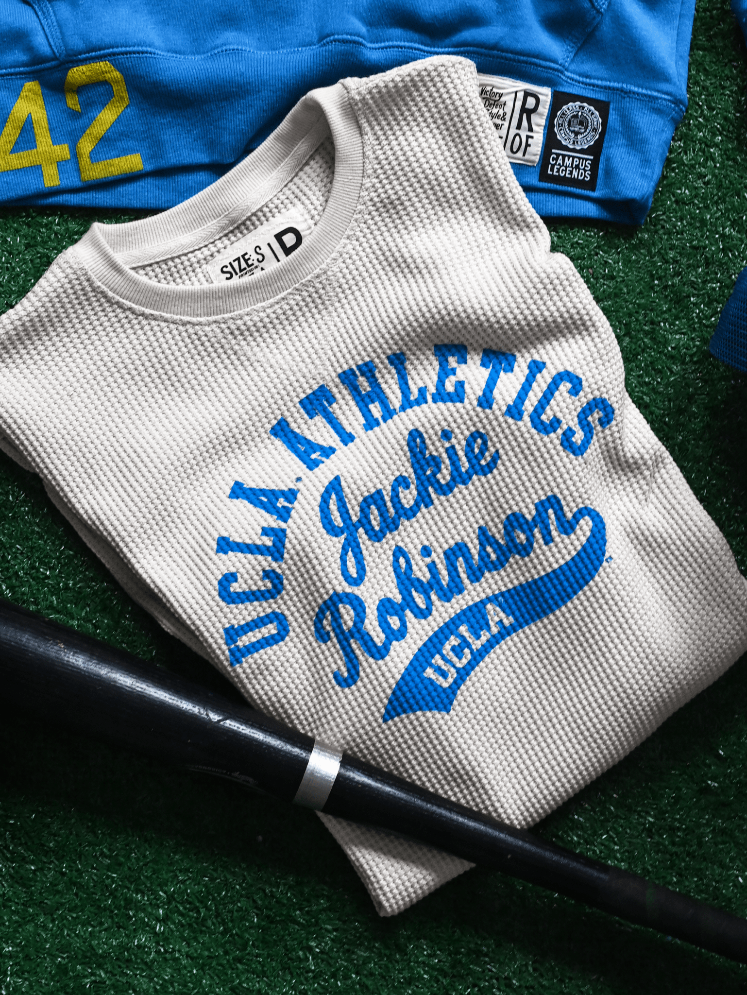 UCLA - Jackie Robinson Legacy Ivory Thermal - Roots of Fight