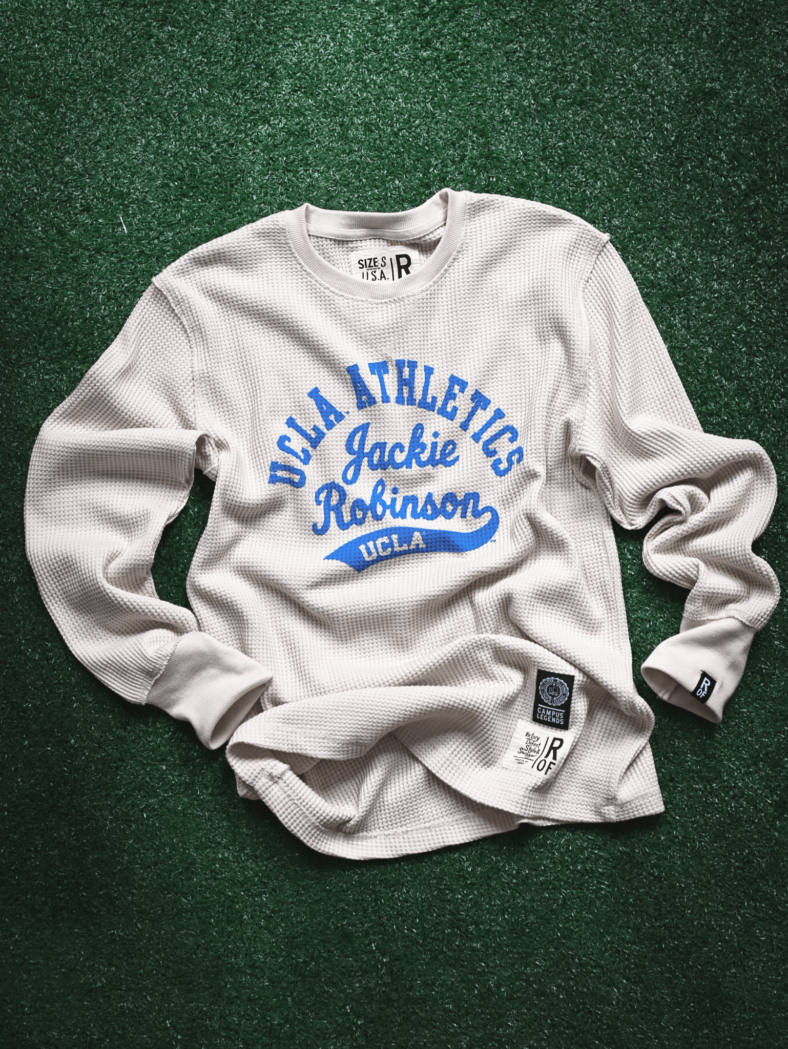 UCLA - Jackie Robinson Legacy Ivory Thermal - Roots of Fight