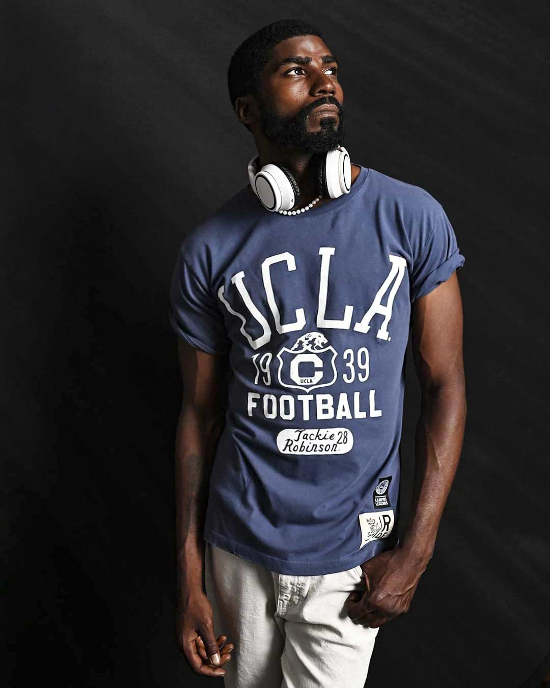 UCLA - JR &#39;39 Football Navy Tee - Roots of Fight