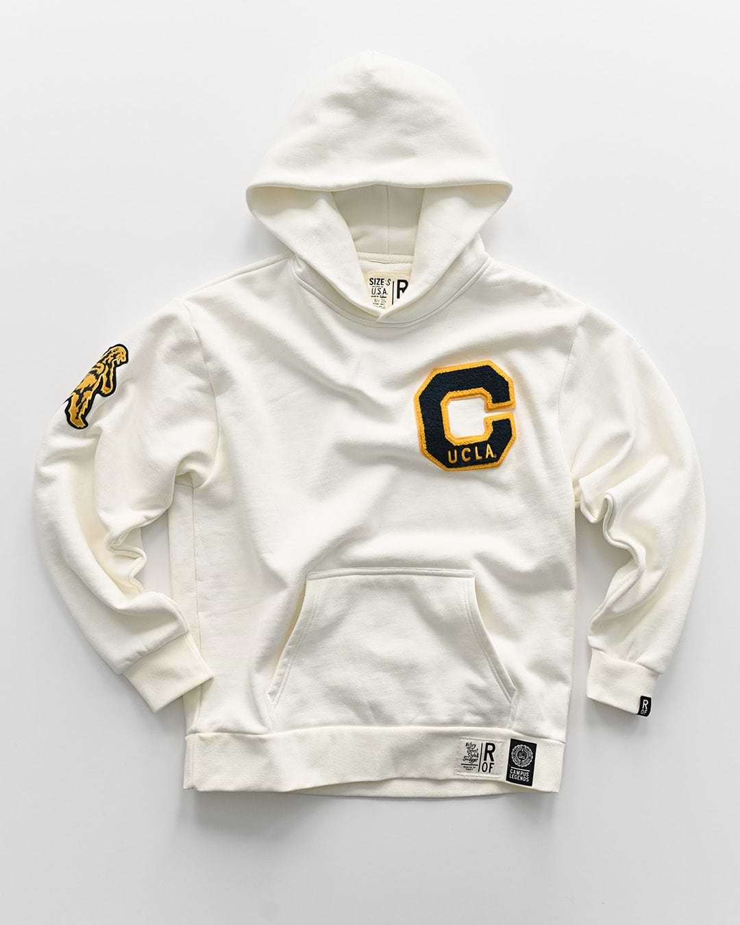 UCLA - Robinson Era White Heavyweight PO Hoody - Roots of Fight