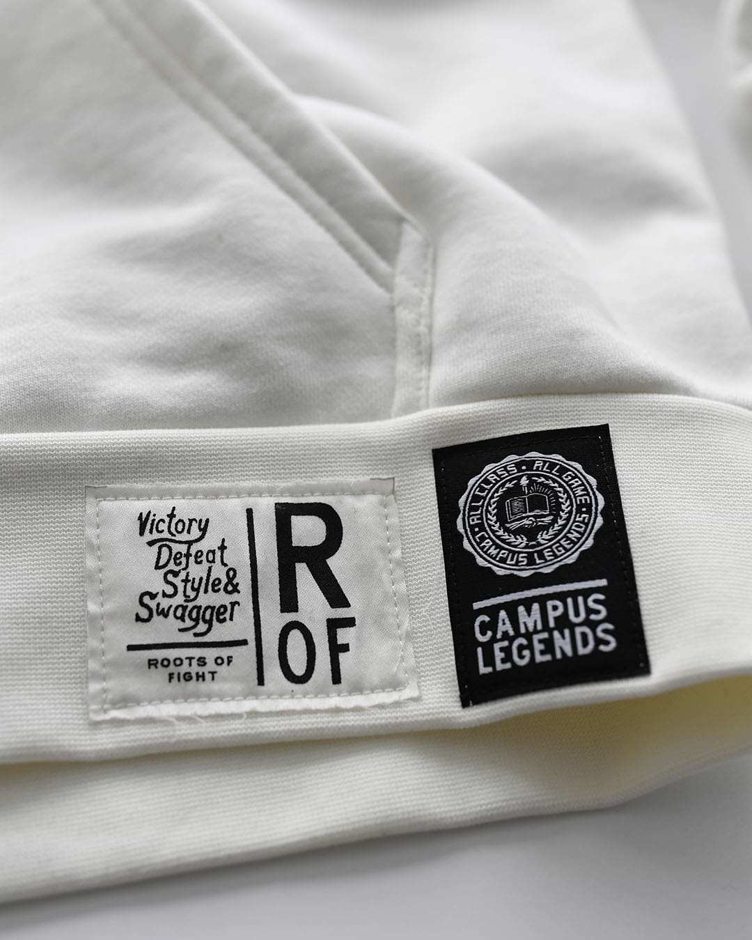 UCLA - Robinson Era White Heavyweight PO Hoody - Roots of Fight