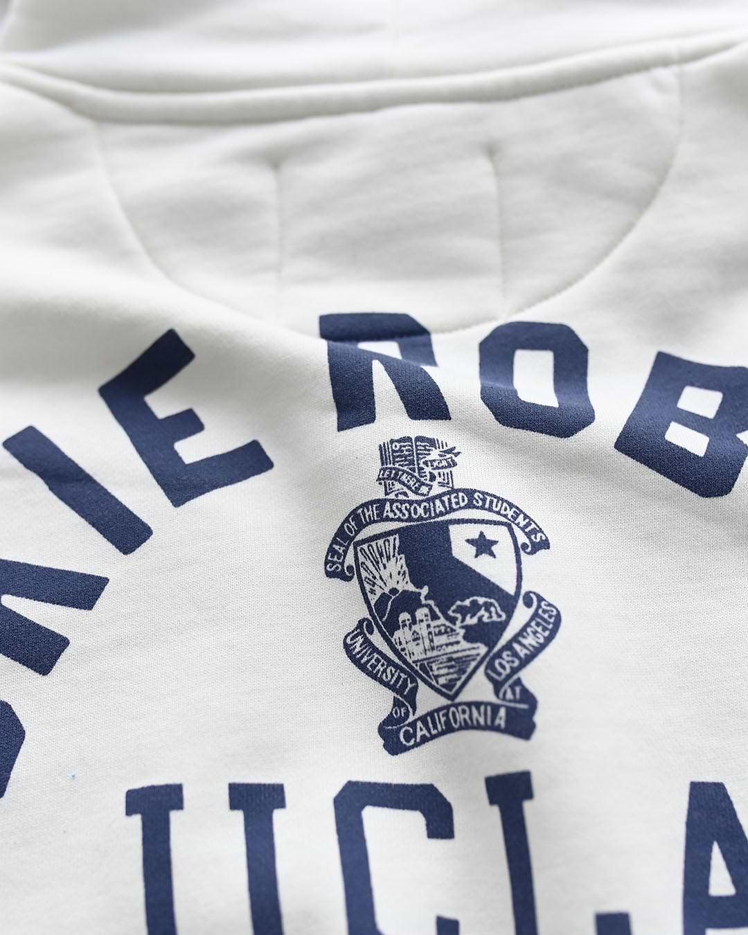 UCLA - Robinson Era White Heavyweight PO Hoody - Roots of Fight