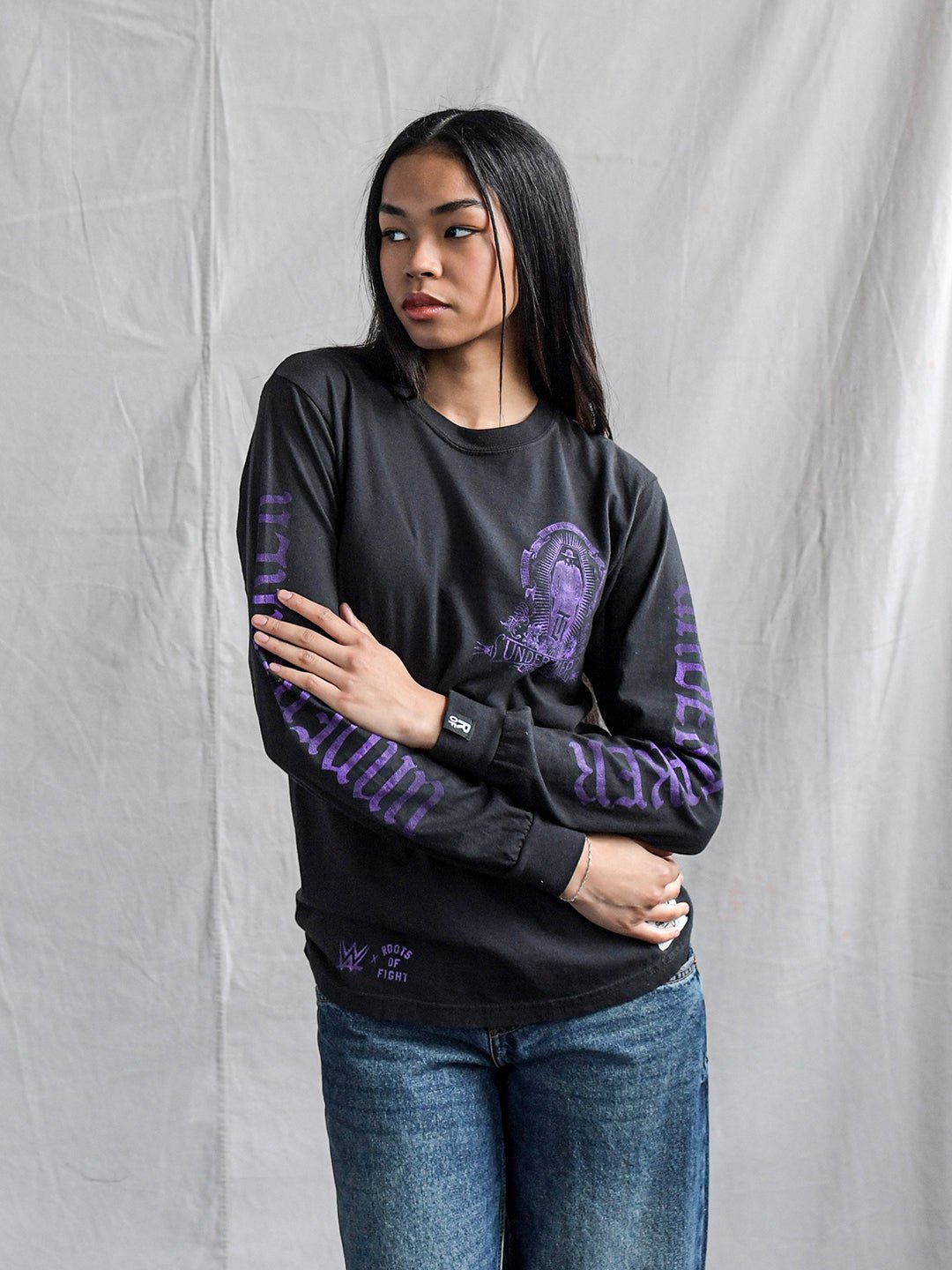 Undertaker Deadman Black Long Sleeve Tee
