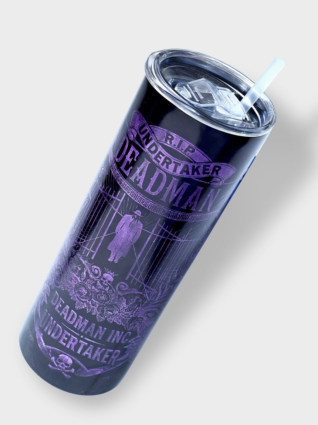 Undertaker Deadman Inc. Black Tumbler - Roots of Fight
