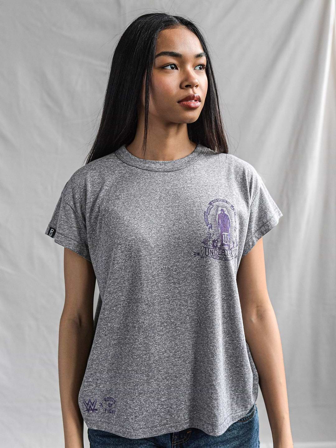 Undertaker Deadman Inc. Grey Women's Tee - Roots of Fight