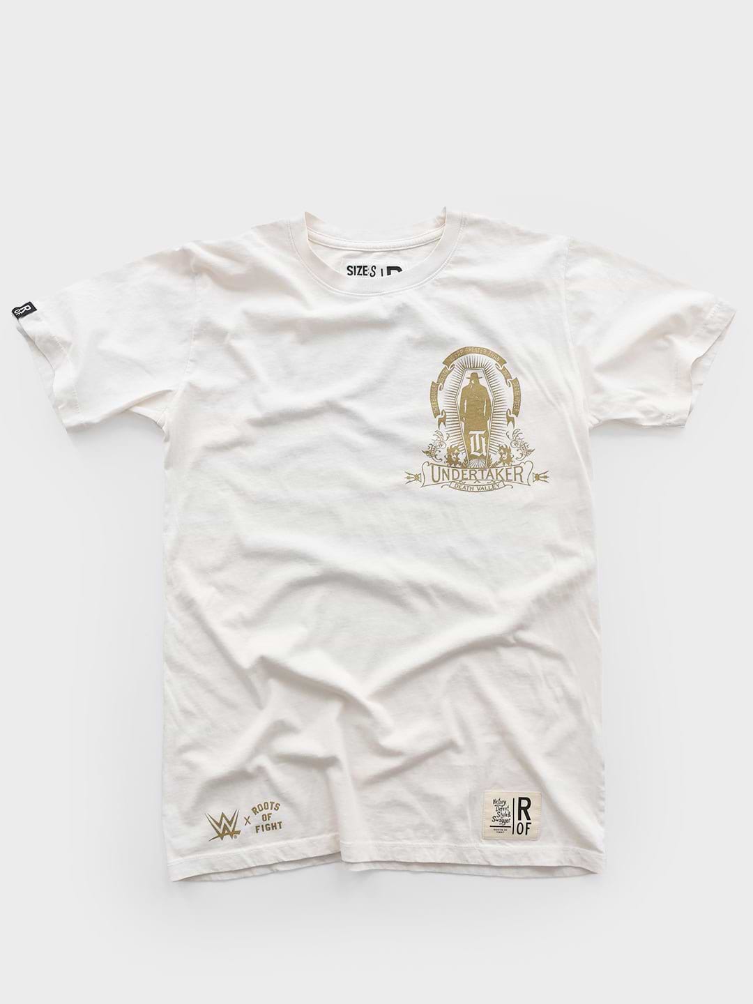 Undertaker Deadman Inc. White Tee - Roots of Fight