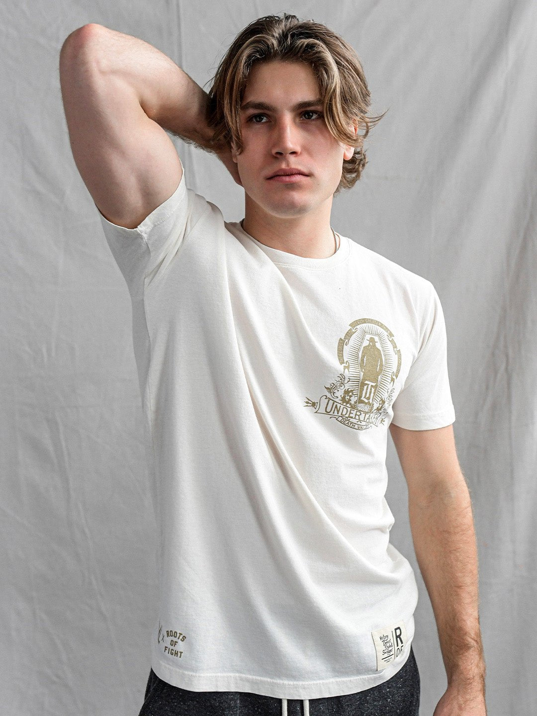 Undertaker Deadman Inc. White Tee - Roots of Fight