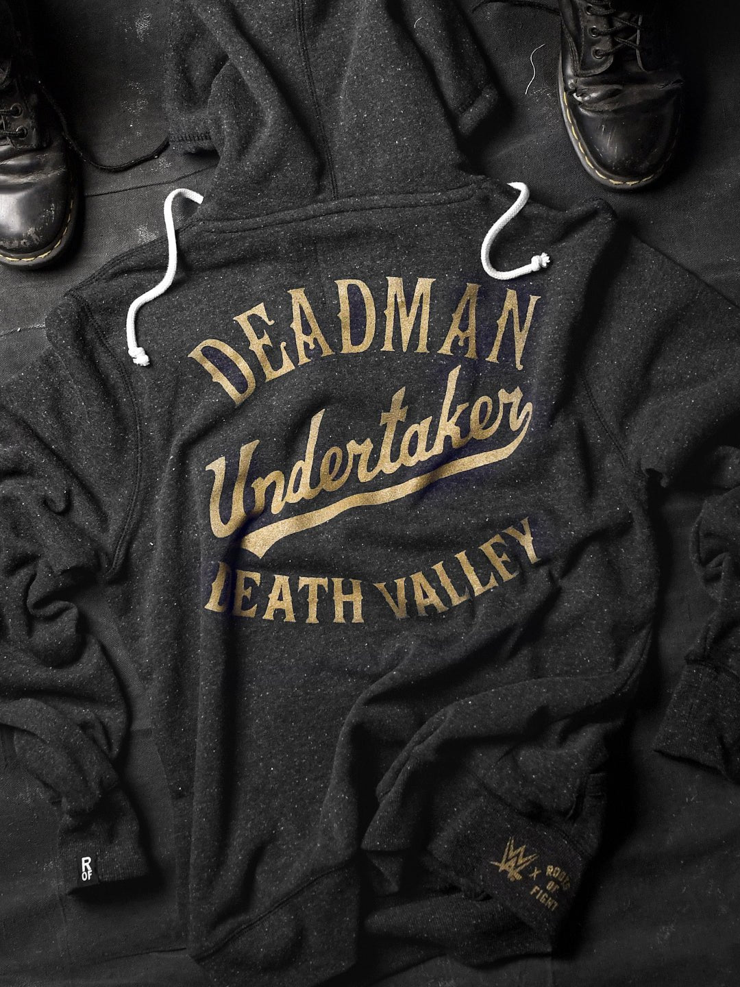 Undertaker Death Valley Black PO Hoody - Roots of Fight