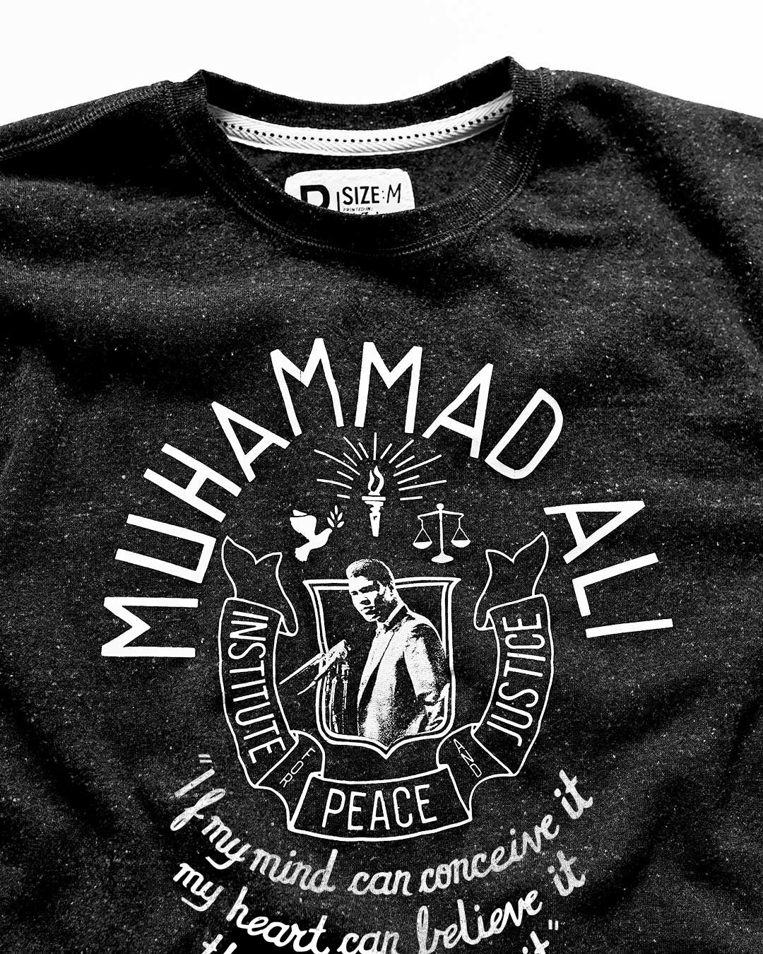UofL - Ali Louisville Black Sweatshirt - Roots of Fight