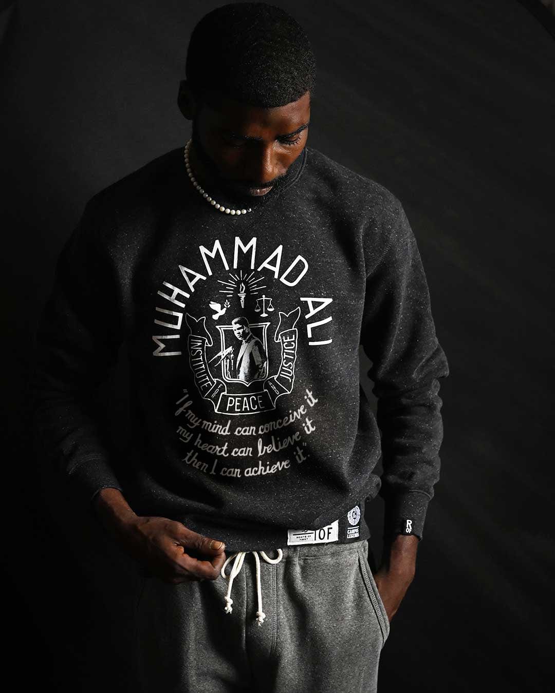 UofL - Ali Louisville Black Sweatshirt - Roots of Fight