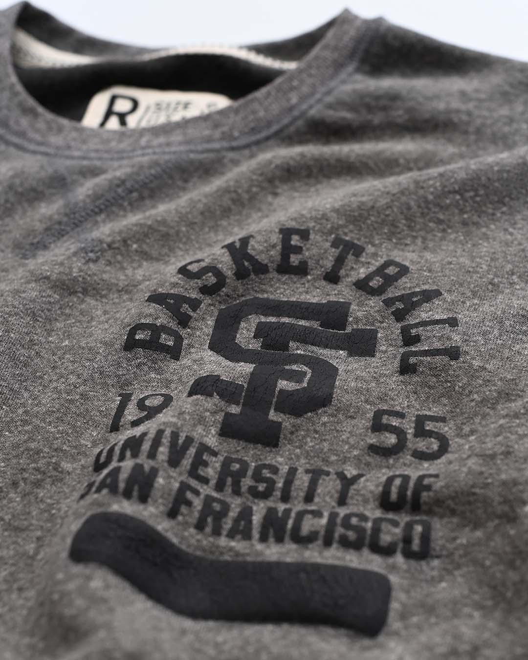 USF - Basketball &#39;55 Grey Sweatshirt - Roots of Fight