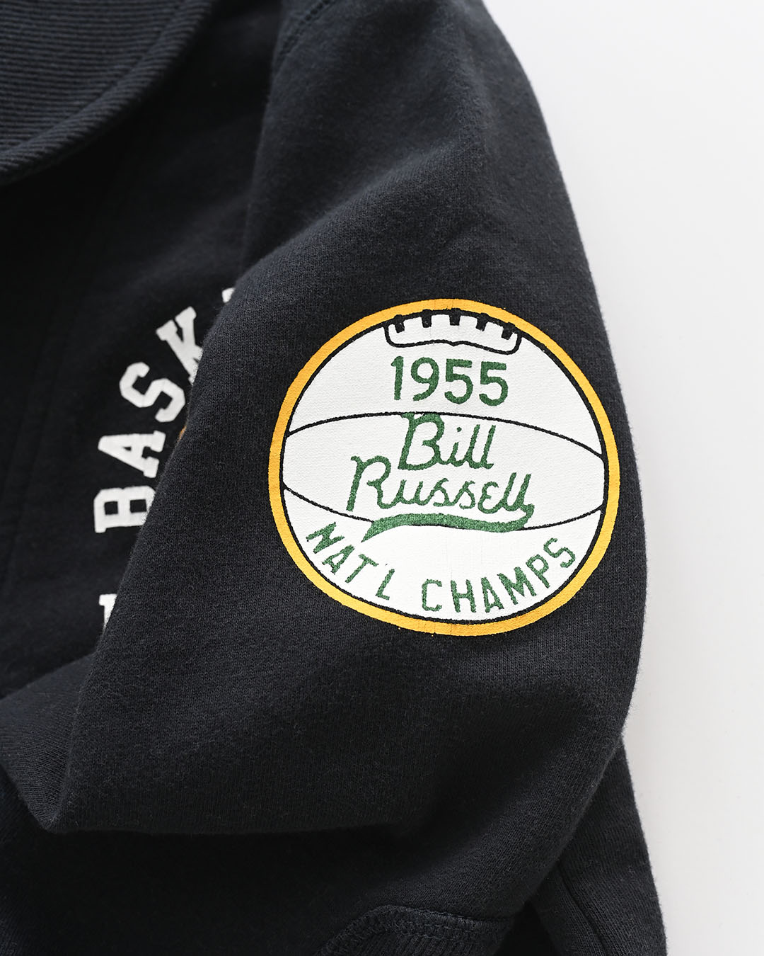 USF - Bill Russell '55 Black Cardigan - Roots of Fight