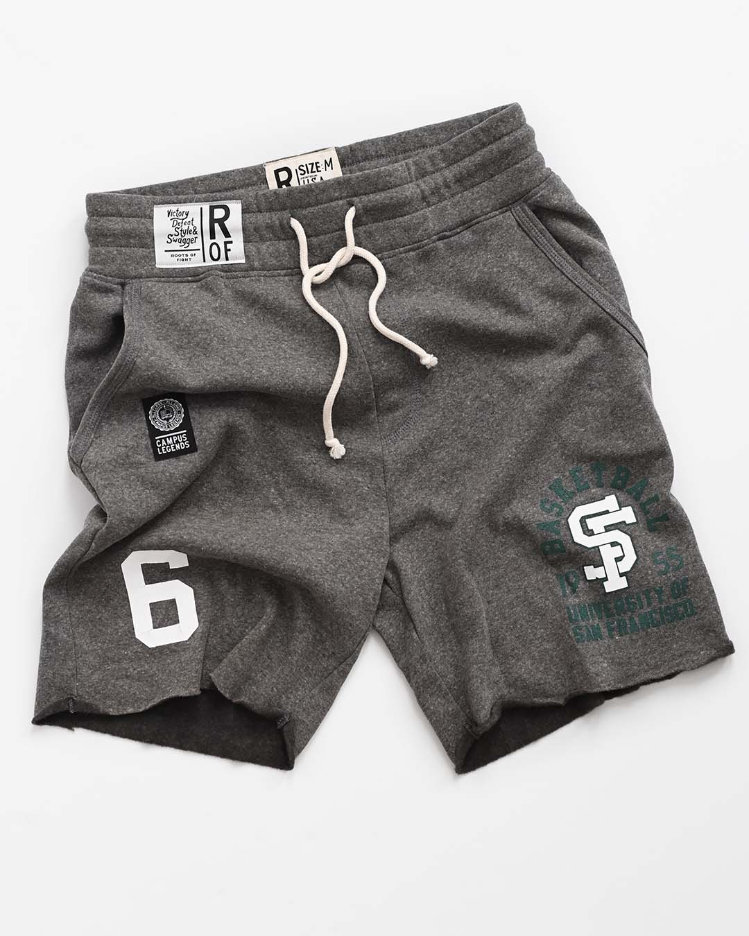 USF - Bill Russell '55 Grey Shorts