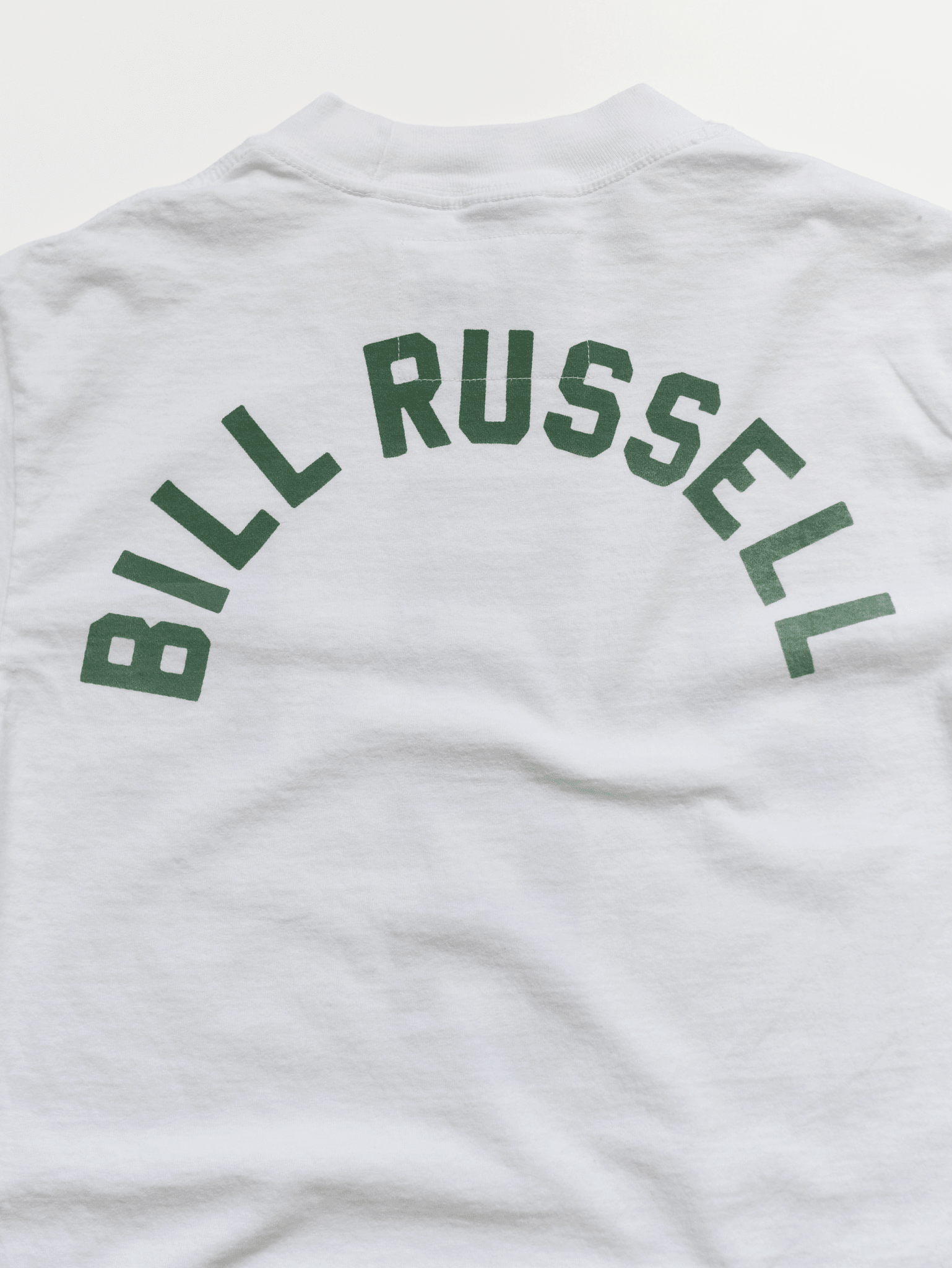 USF - Bill Russell 6 White Heavyweight Tee - Roots of Fight