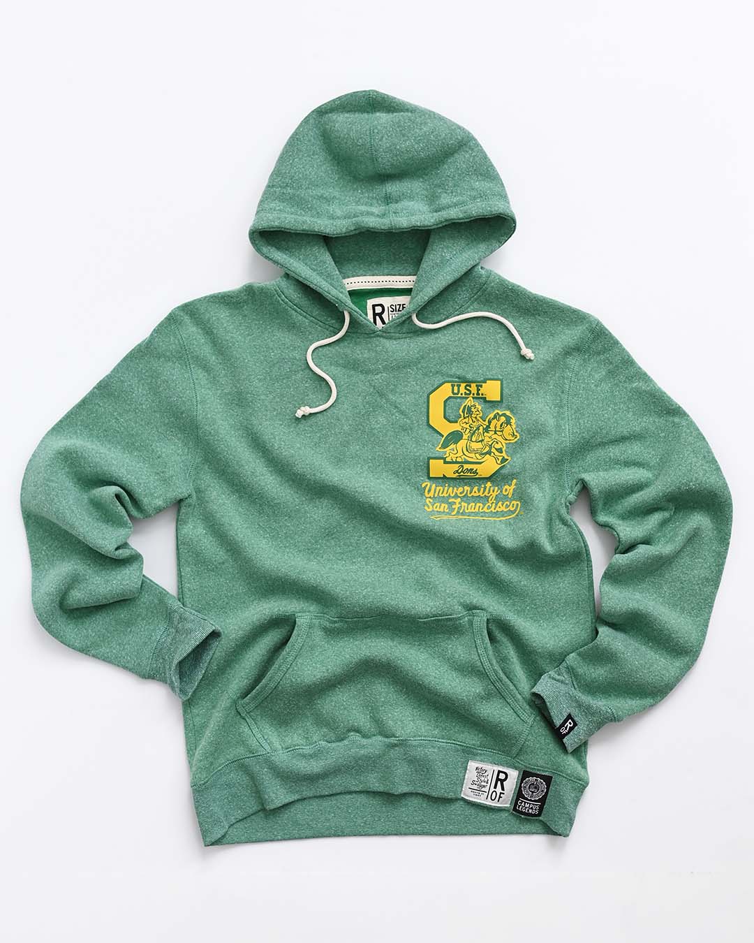 USF - San Francisco Dons Green Hoody - Roots of Fight