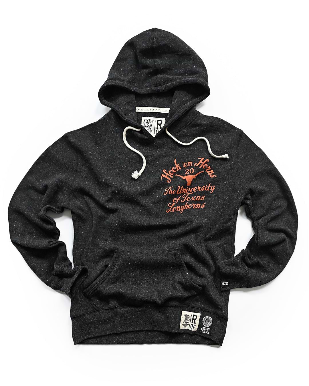 UT - Earl Campbell Tyler Rose Black PO Hoody - Roots of Fight