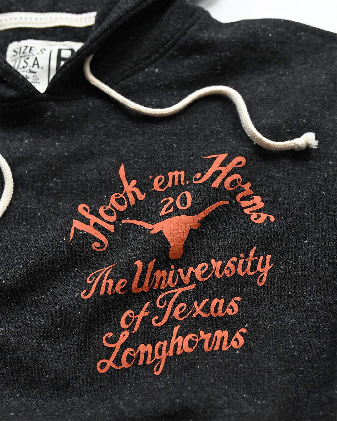 UT - Earl Campbell Tyler Rose Black PO Hoody - Roots of Fight