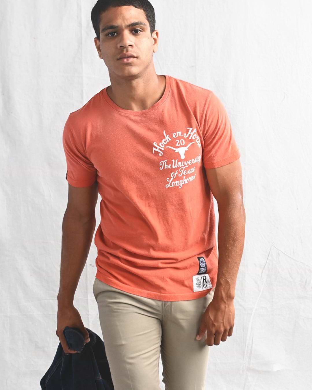 UT - Earl Campbell Tyler Rose Orange Tee - Roots of Fight