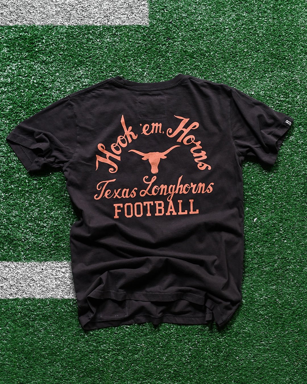 UT - Ricky Williams 34 Horns Football Black Tee - Roots of Fight
