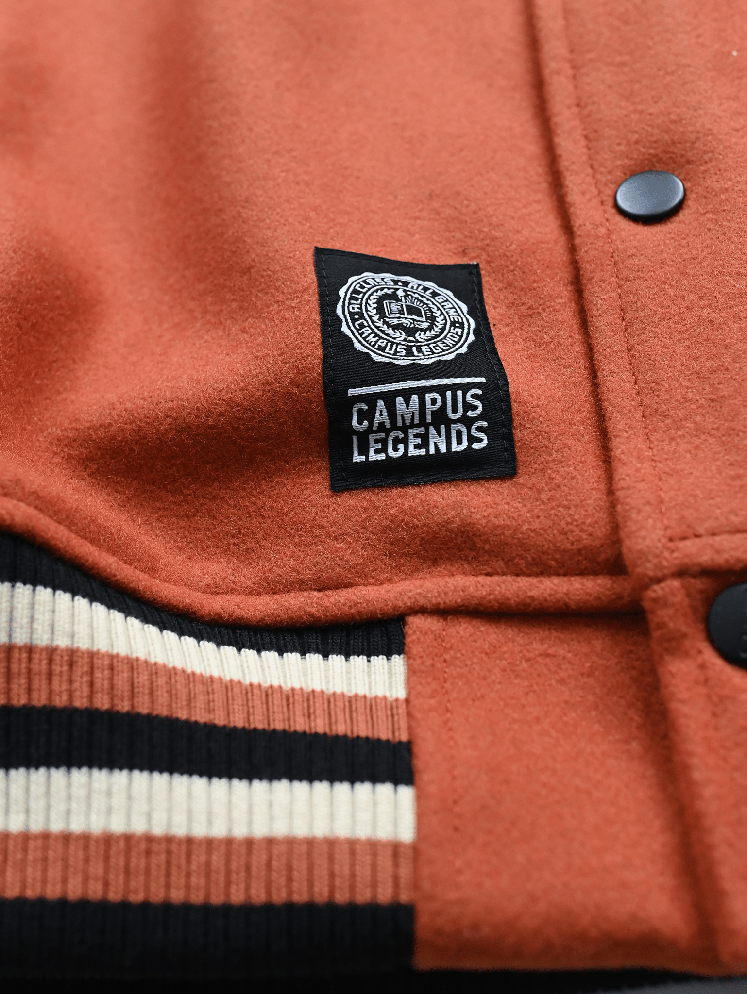 UT - Ricky Williams x Earl Campbell Varsity Jacket - Roots of Fight