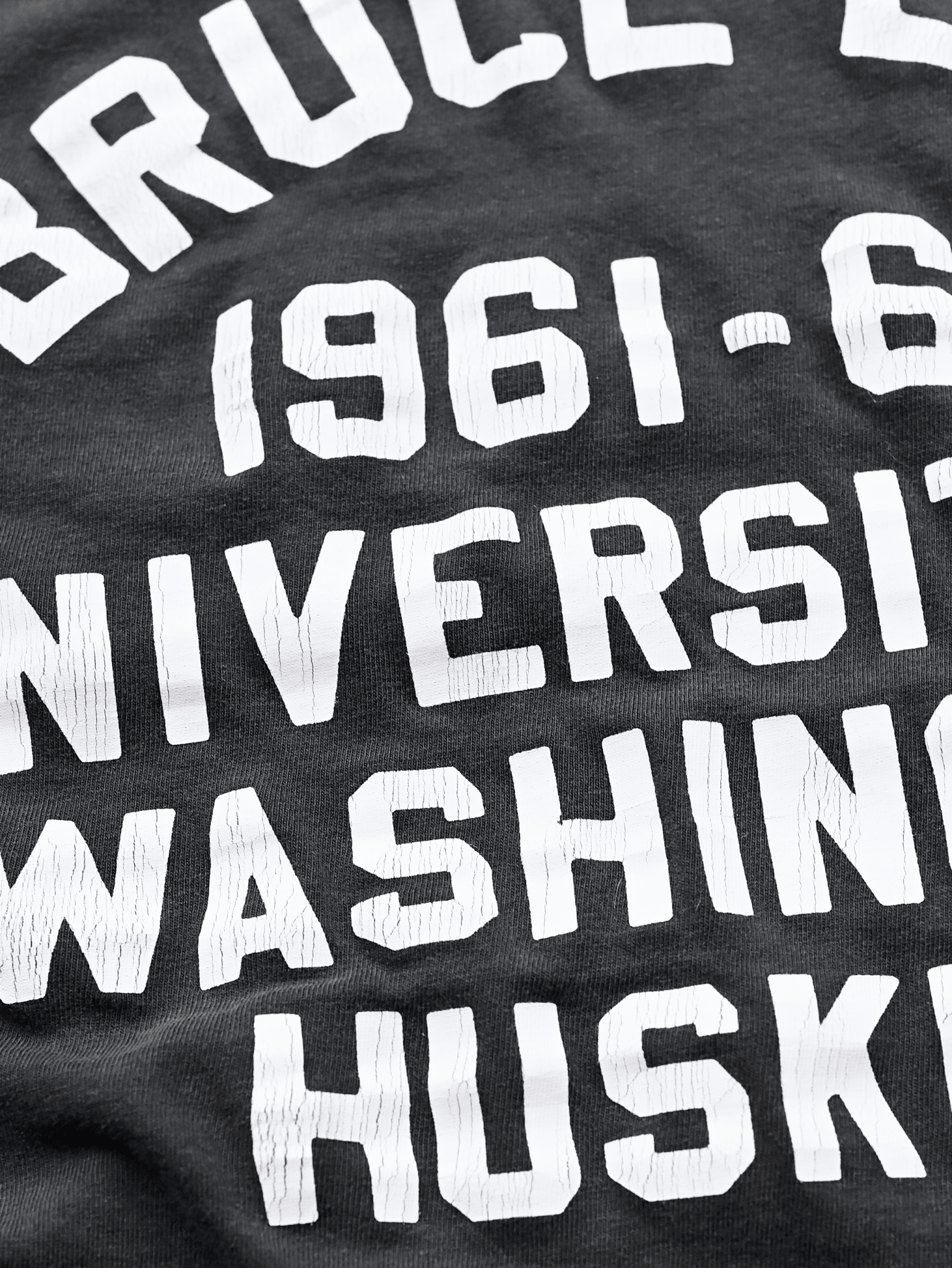UW - Bruce Lee 1961 Charcoal Long Sleeve Tee - Roots of Fight