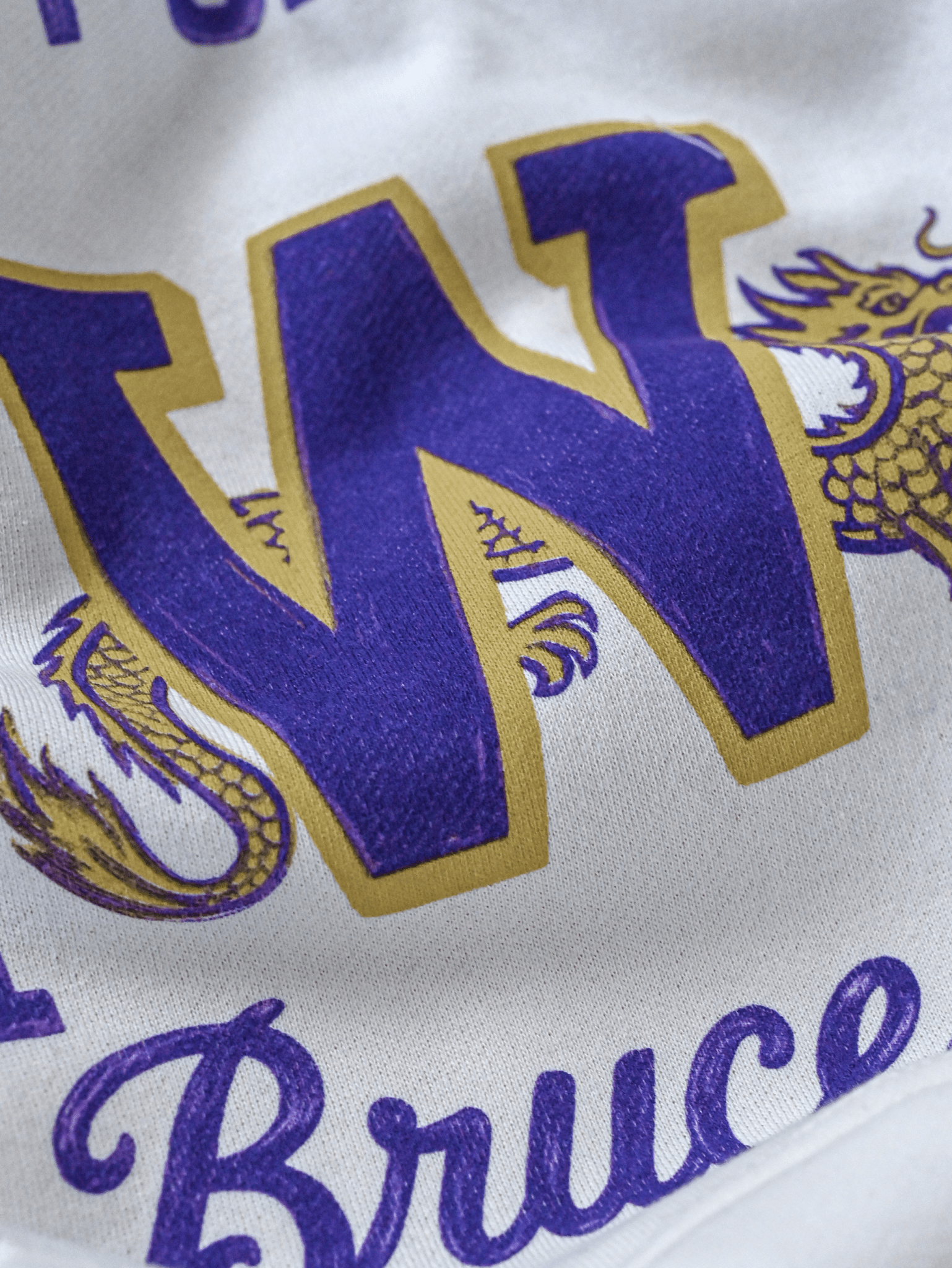 UW - Bruce Lee Campus Legend Heavyweight PO Hoody - Roots of Fight