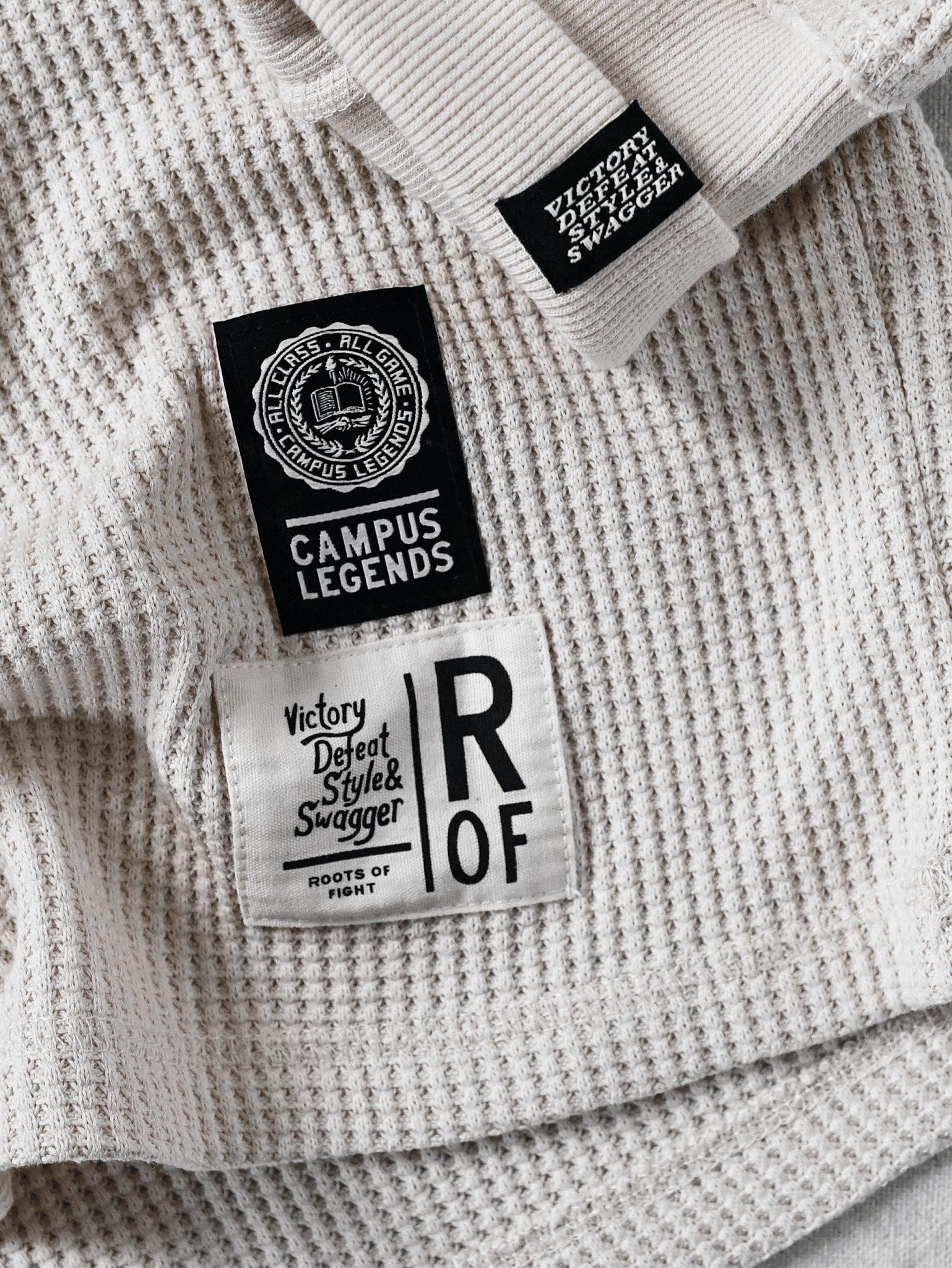 UW - Bruce Lee Campus Legend Ivory Thermal - Roots of Fight
