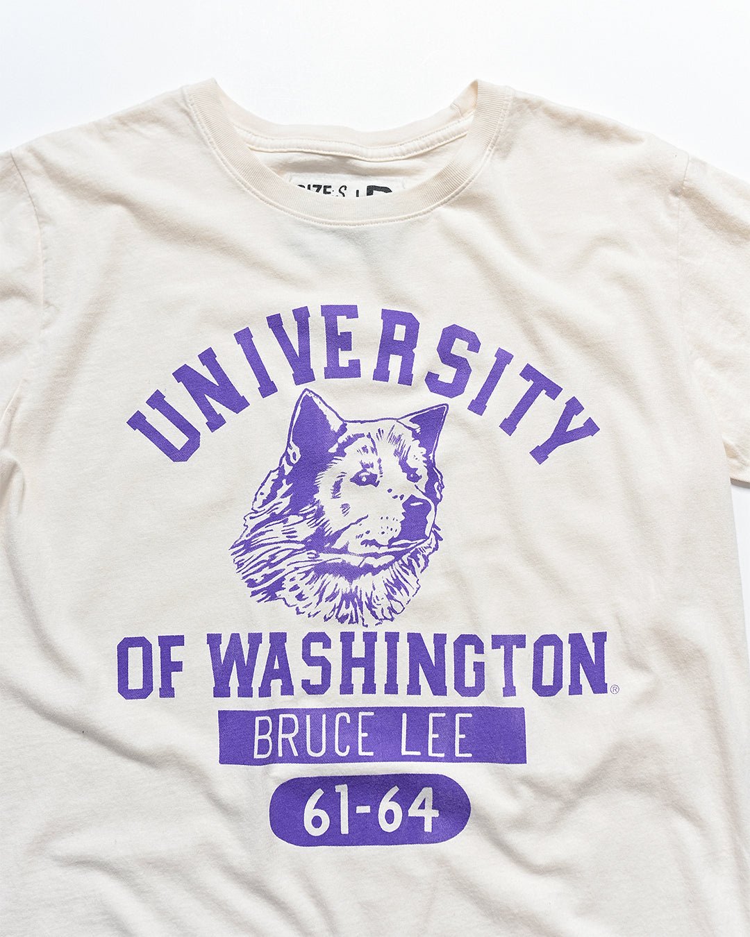 UW - Bruce Lee Legends ’61 - &#39;64 White Tee - Roots of Fight