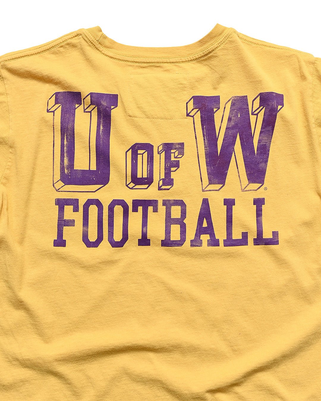 UW - Football 1960 National Champs Gold Tee - Roots of Fight