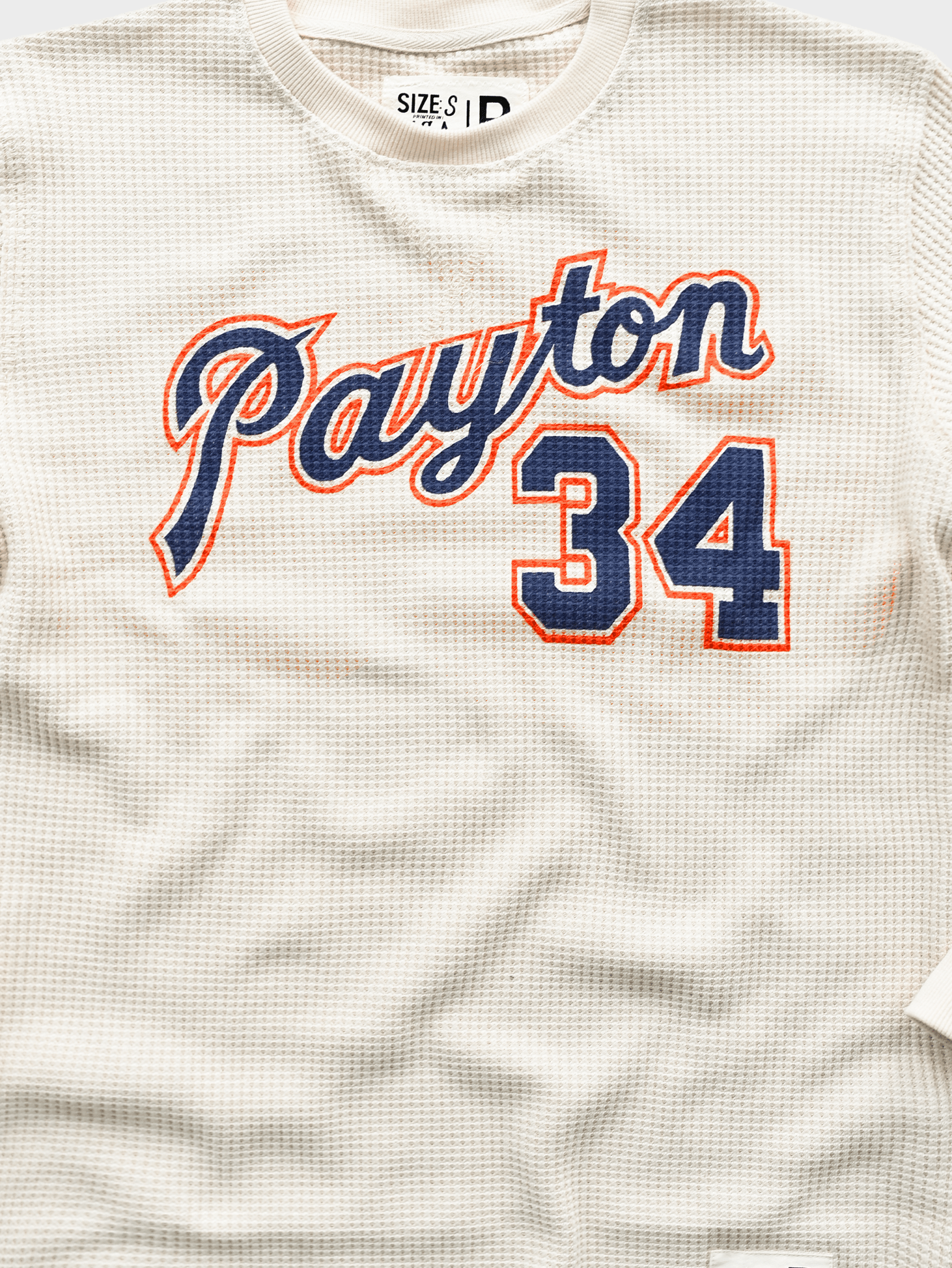 Walter Payton #34 Ivory Thermal - Roots of Fight