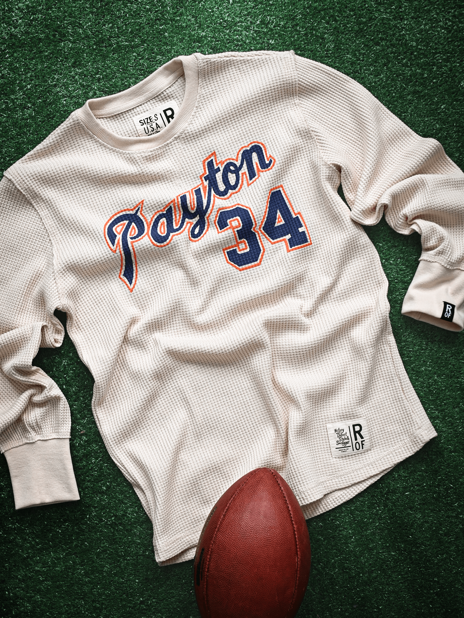 Walter Payton #34 Ivory Thermal - Roots of Fight