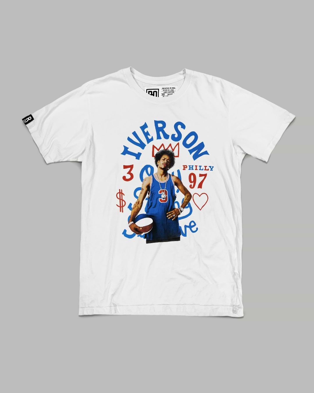 Iverson Philly Photo White Tee