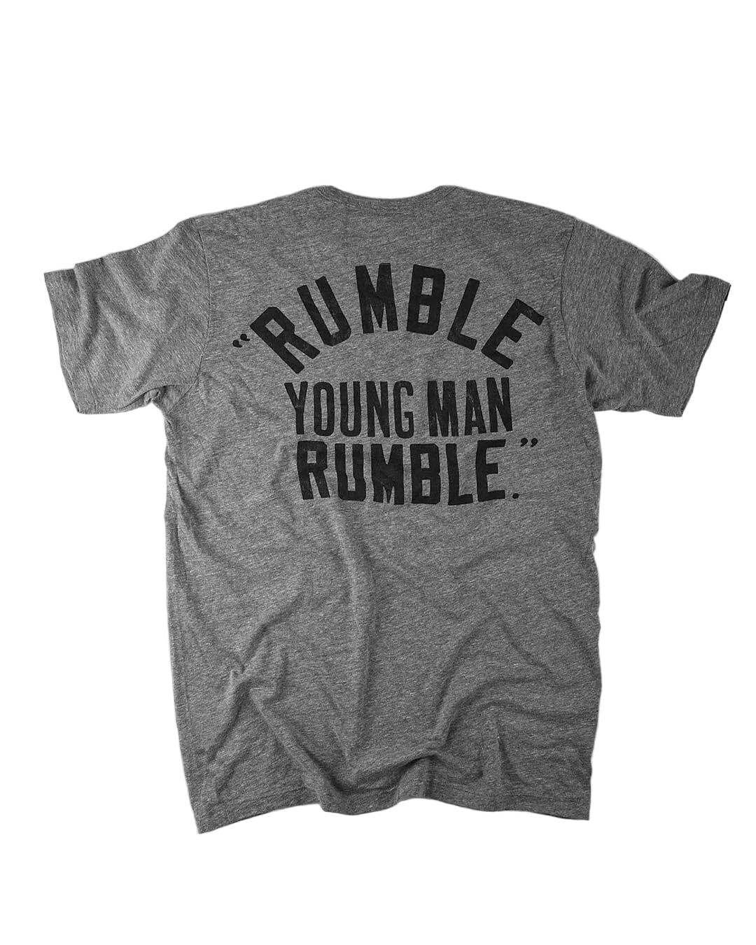 Ali Rumble Quote Tee - Roots of Fight Canada