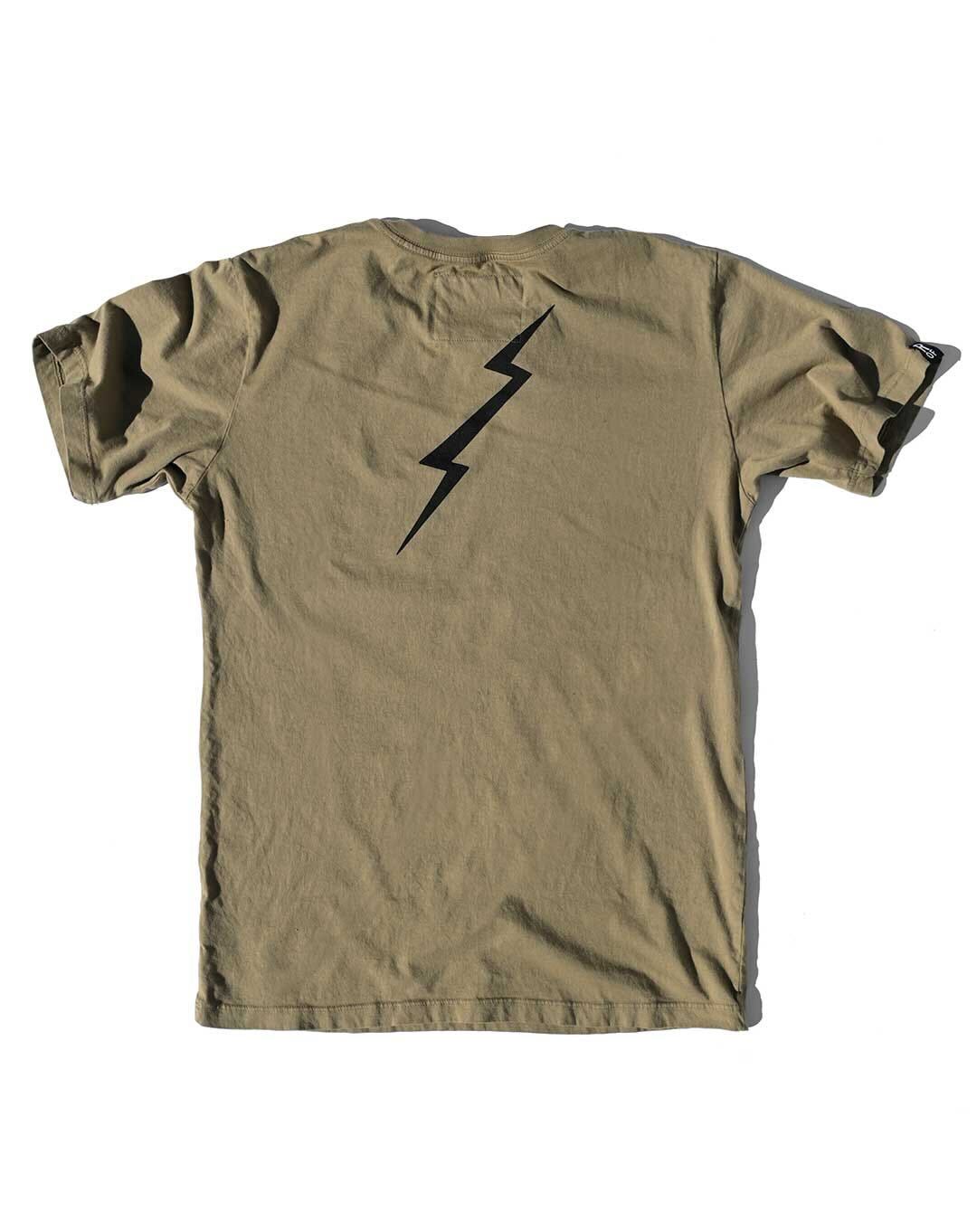 CM Punk Olive Tee - Roots of Fight
