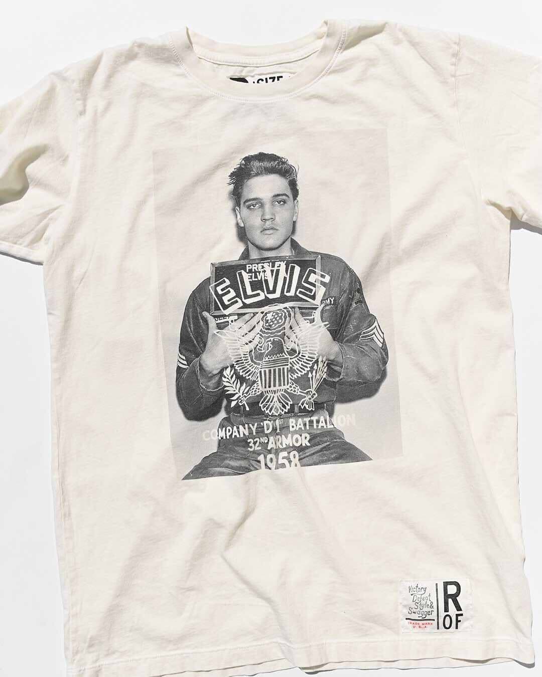 Elvis 1958 Military Photo Tee