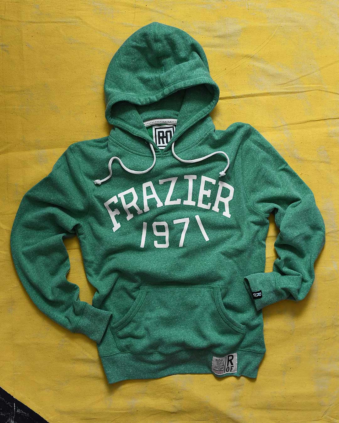 FOTC - Frazier 1971 MSG Green Hoody - Roots of Fight