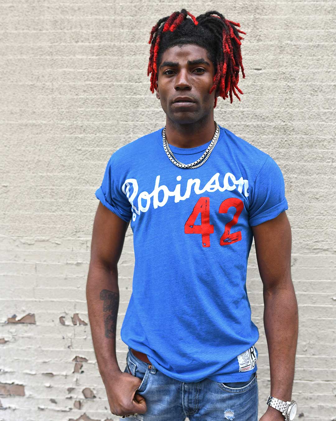Jackie Robinson #42 Essential Tee - Roots of Fight