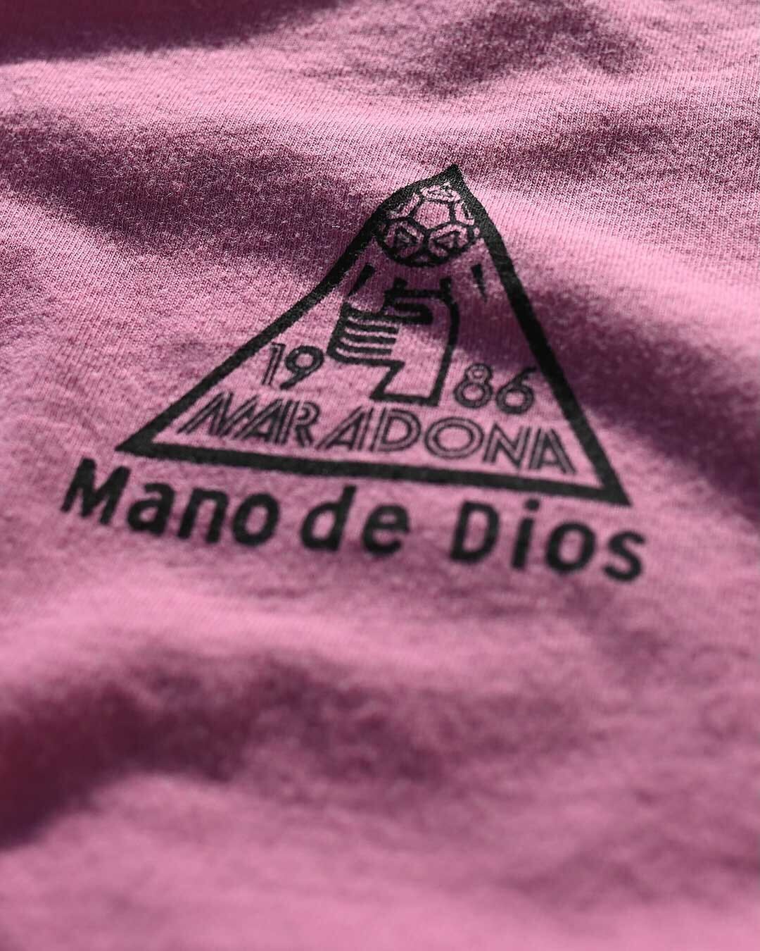 Maradona #10 Pink Tee - Roots of Fight Canada