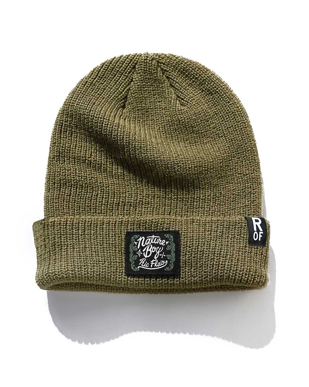 Ric Flair Nature Boy Olive Beanie