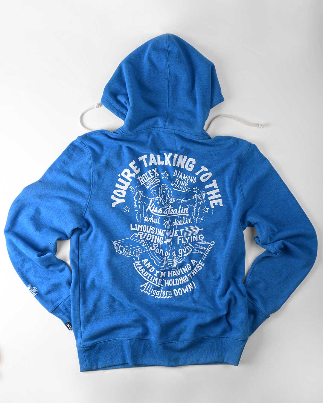 Ric Flair &#39;You&#39;re Talking To The&quot; Blue PO Hoody - Roots of Fight