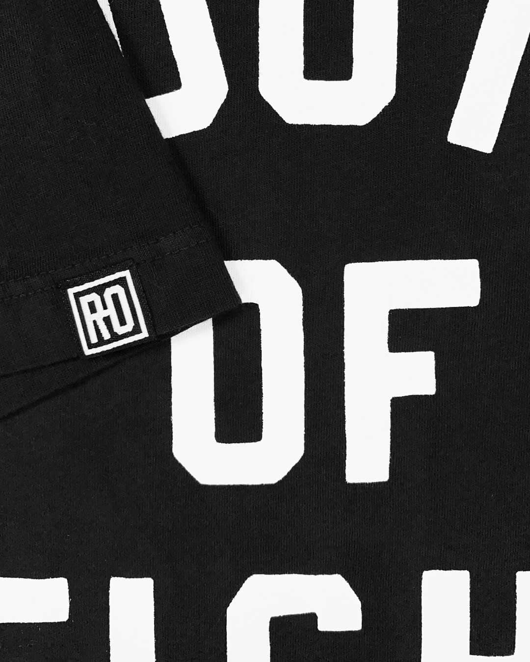 ROF Vintage Black Tee - Roots of Fight Canada