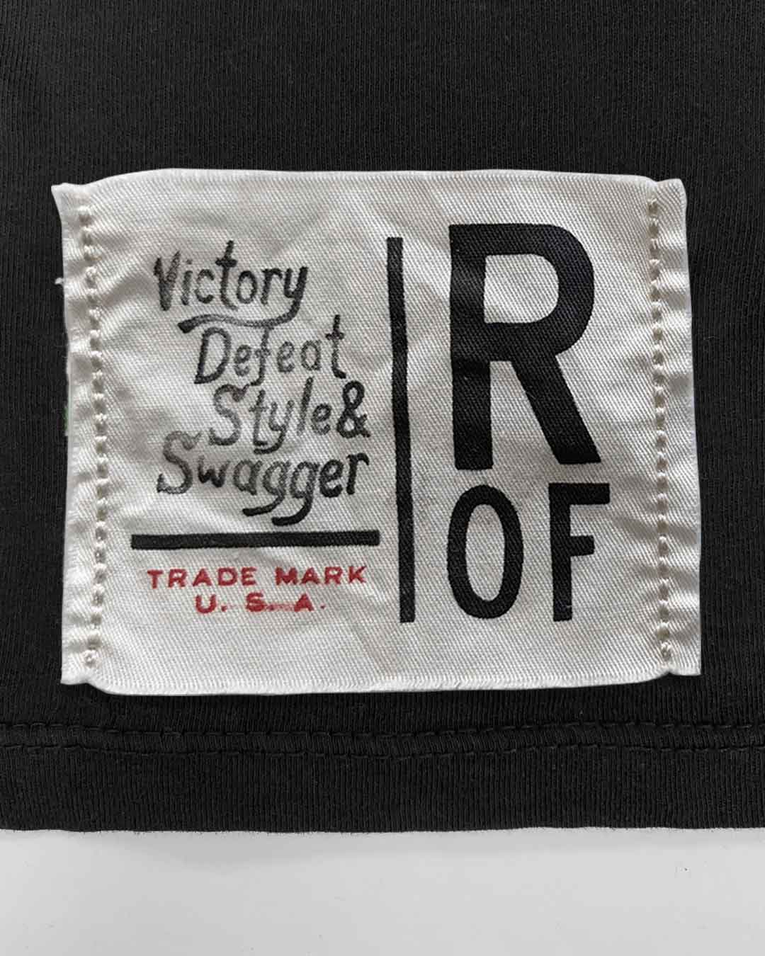 ROF Vintage Black Tee - Roots of Fight Canada