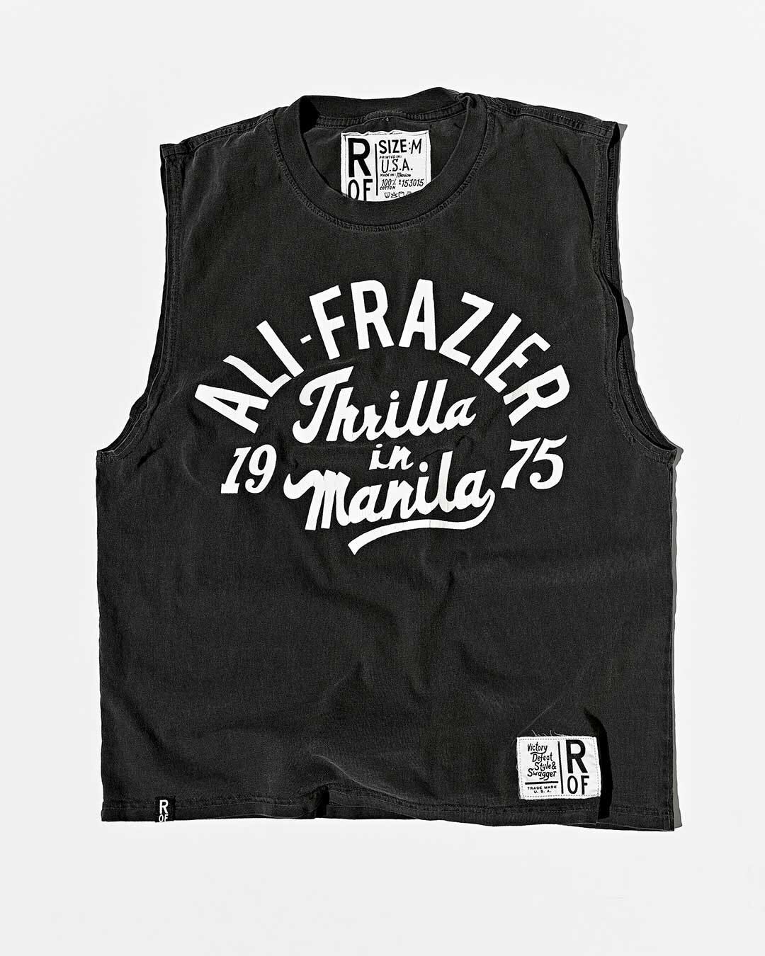 Thrilla in Manila Black Muscle Tee