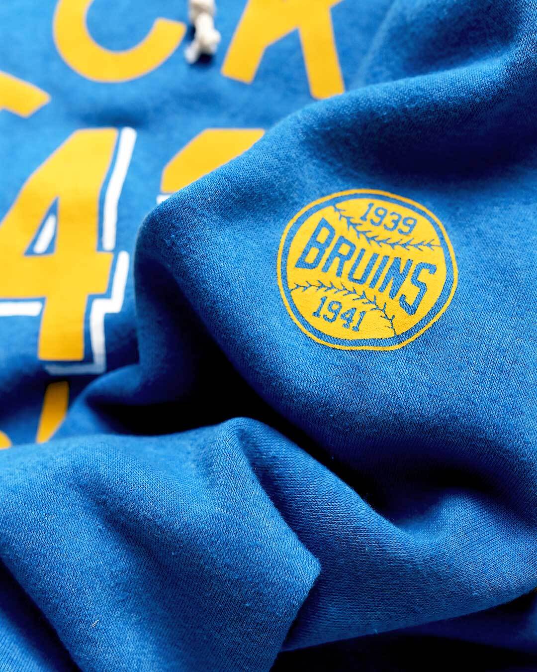 UCLA - Jackie Robinson Baseball Blue PO Hoody - Roots of Fight