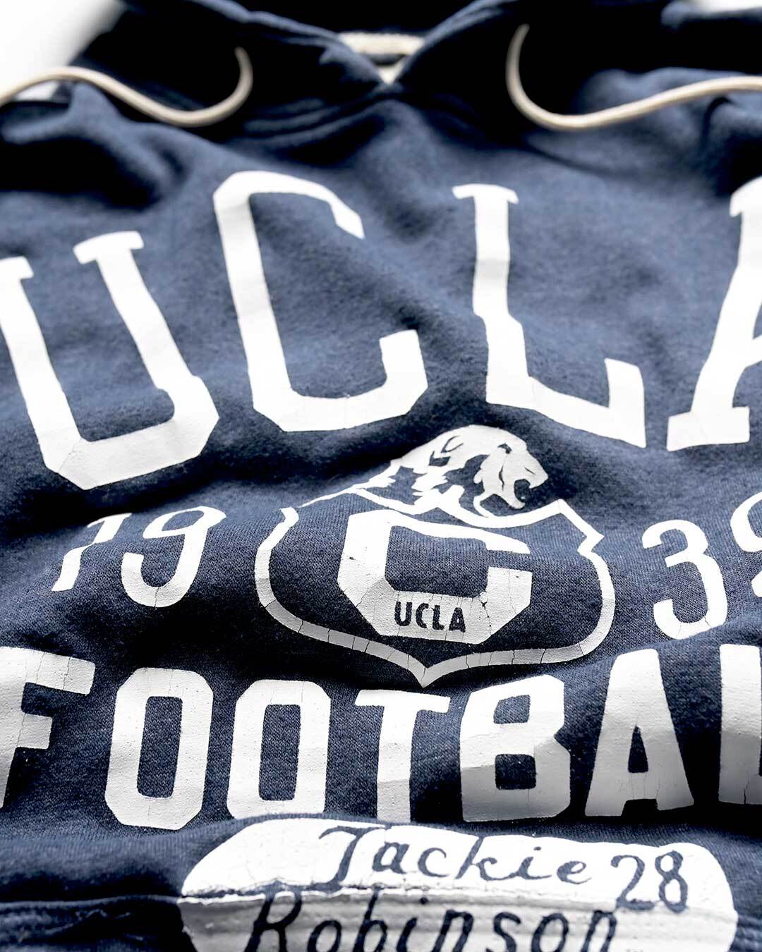 UCLA - Jackie Robinson Football Navy PO Hoody - Roots of Fight